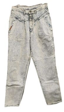 Vintage 80’s PS Gitano Acid Wash High Rise Mom Jeans Blue Womens Size 14